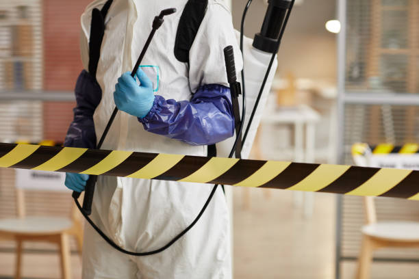 Professional Biohazard technician working in Long Beach, IN